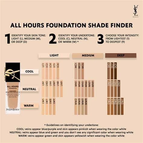 YSL all hours shade finder